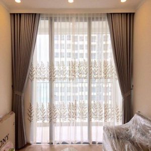 rèm vải 2 lớp mã BH01