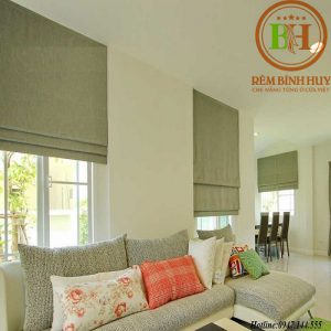 Rèm Vải Roman 2 Lớp BH02R