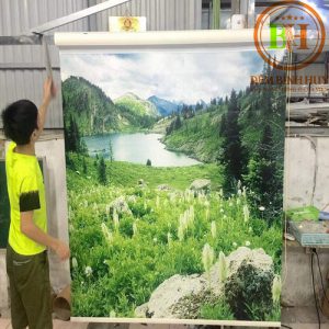 Rèm Cuốn Tranh Binh Huy BH06T