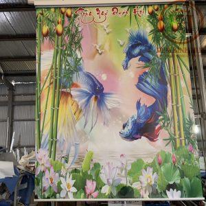 Rèm Cuốn Tranh Binh Huy BH04T bình huy