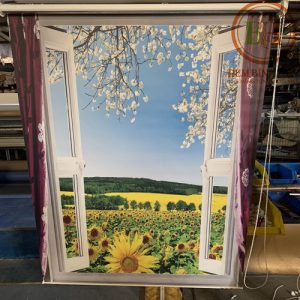 Rèm Cuốn Tranh Binh Huy BH02T