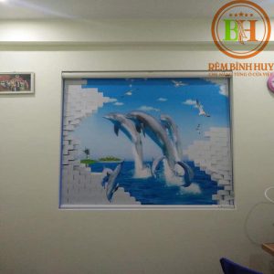 Rèm Cuốn Tranh Binh Huy BH01T GIÁ TỐT NHẤT