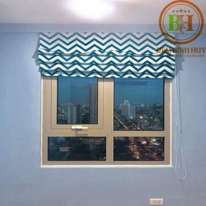 Rèm Vải Roman 3 Lớp BH27R