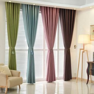 chọn rèm cửa hợp với màu sơn tường