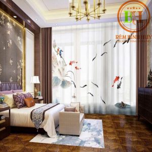 Rèm Voan 3D Hàn Quốc BH603