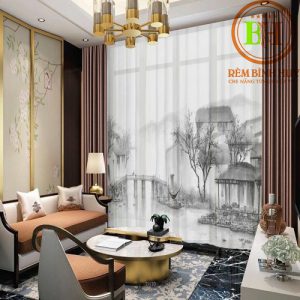 Rèm Voan 3D Hàn Quốc BH604