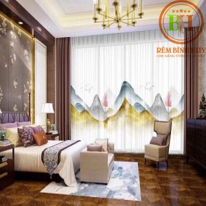 Rèm Voan 3D Hàn Quốc BH606