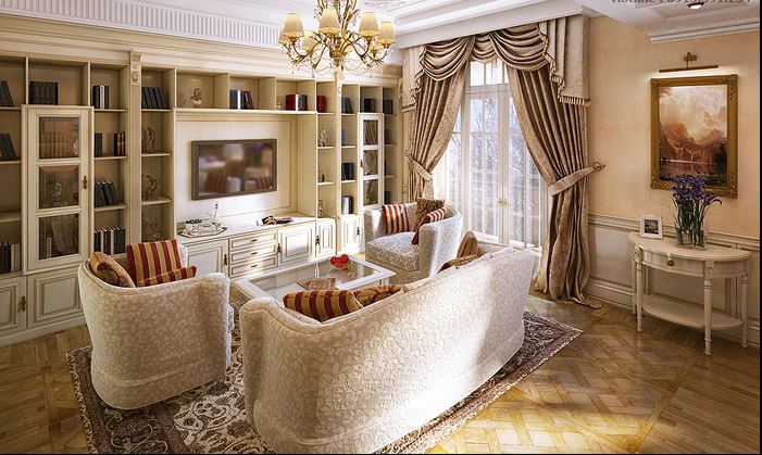 Mẫu rèm tân cổ điển