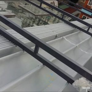 Rèm Xếp Che Mái Hiên Tự Động Ngoài Trời BH014TĐ