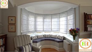 Rèm Roman Tự Động Cao Cấp Cản Sáng BH019TĐ