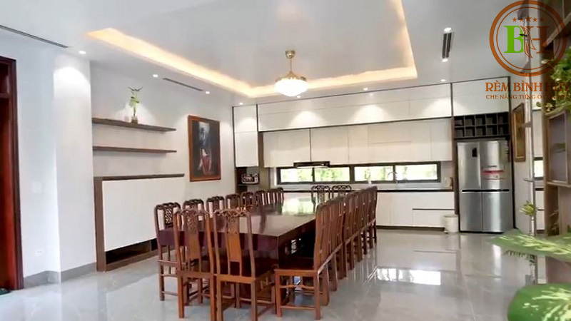 Rèm Nhà Villa Nghỉ Dưỡng Cao Cấp Tại Hòa Bình 