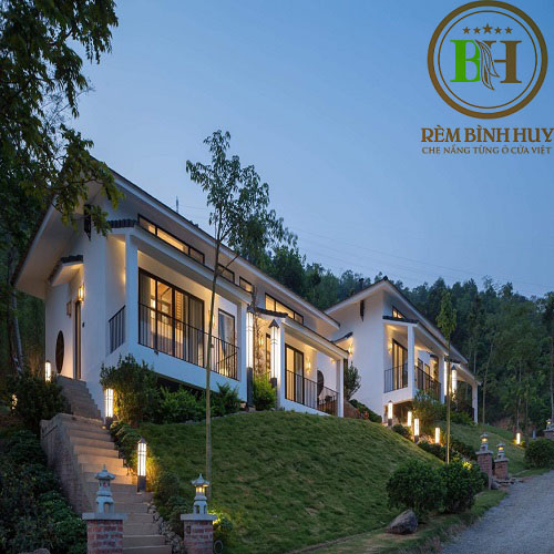 dự án rèm cửa resort