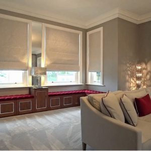 Rèm Roman Tự Động Cản Sáng Chống Tia UV BH018TĐ