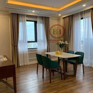 Rèm Vải 2 Lớp Phòng Ăn BH116